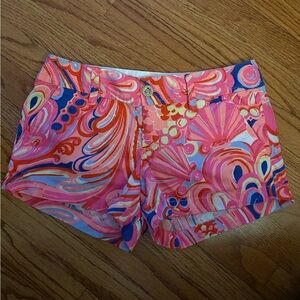 Lily Pulitzer Vibrant Pink Patterned Women's Shorts